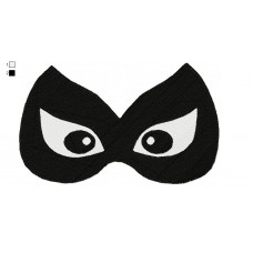 Mask Catwoman Embroidery Design